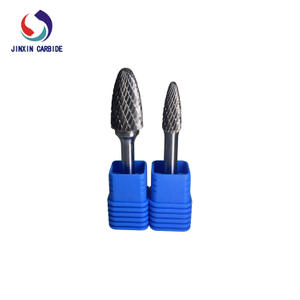 Type F Tree Shape with Radius End Tungsten Carbide Rotary Burrs 