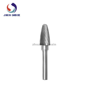 Type F Tree Shape with Radius End Tungsten Carbide Rotary Burrs 